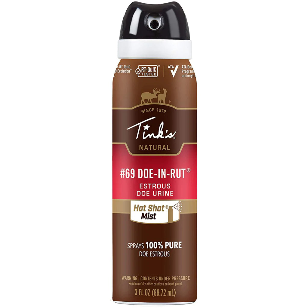 Tinks #69 Hot Shot Doe-In Rut Spray 3oz