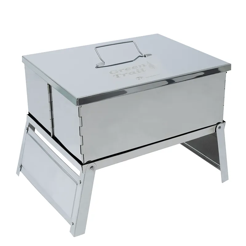 Green Trail 1 Level Portable Smoker