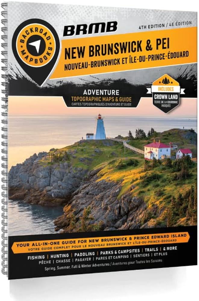 Backroad Map Book New Brunswick & PEI