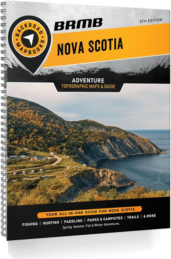 Backroad Map Book Nova Scotia