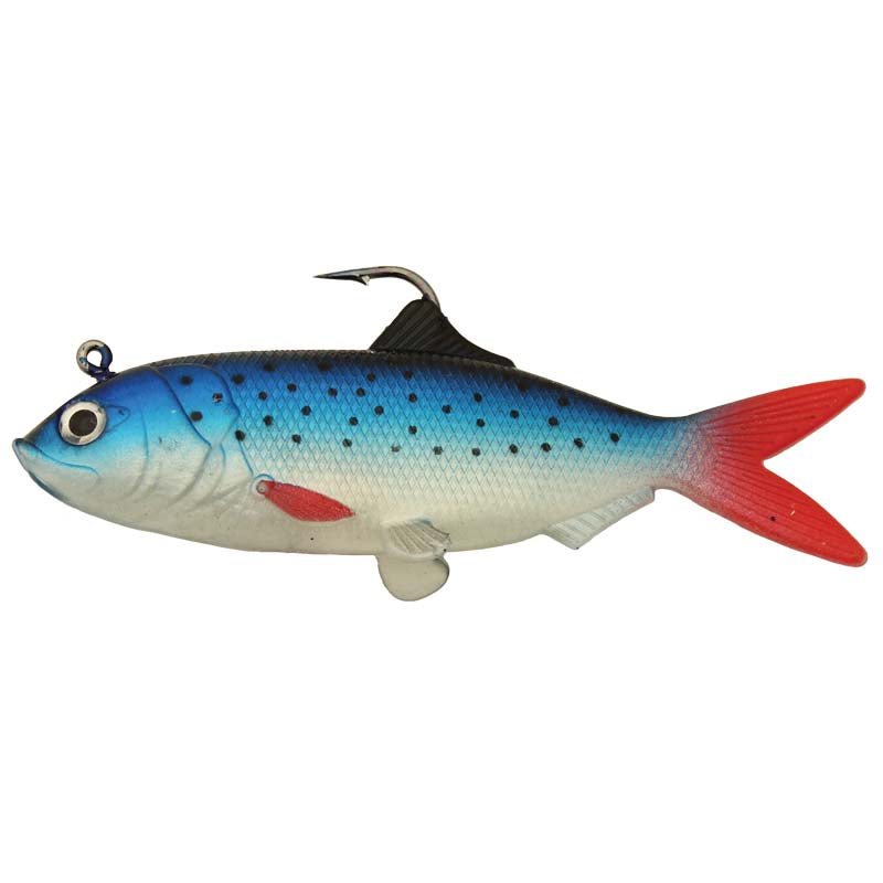 F. HOOK'R 5" - SILVER/BLUE 2PC