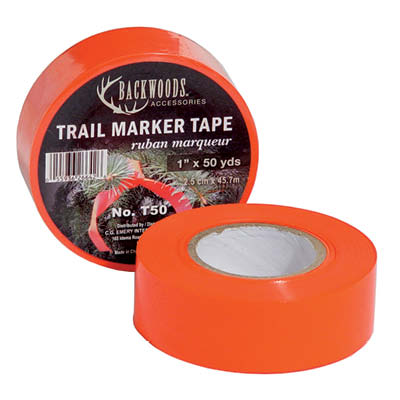 Backwoods 50 Yard Trail Marking Tape - Orange