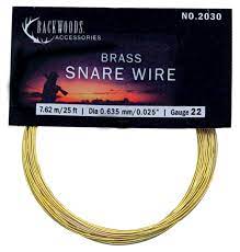 Backwoods Brass Snare Wire