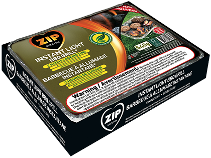ZIP Instant Light BBQ Grill