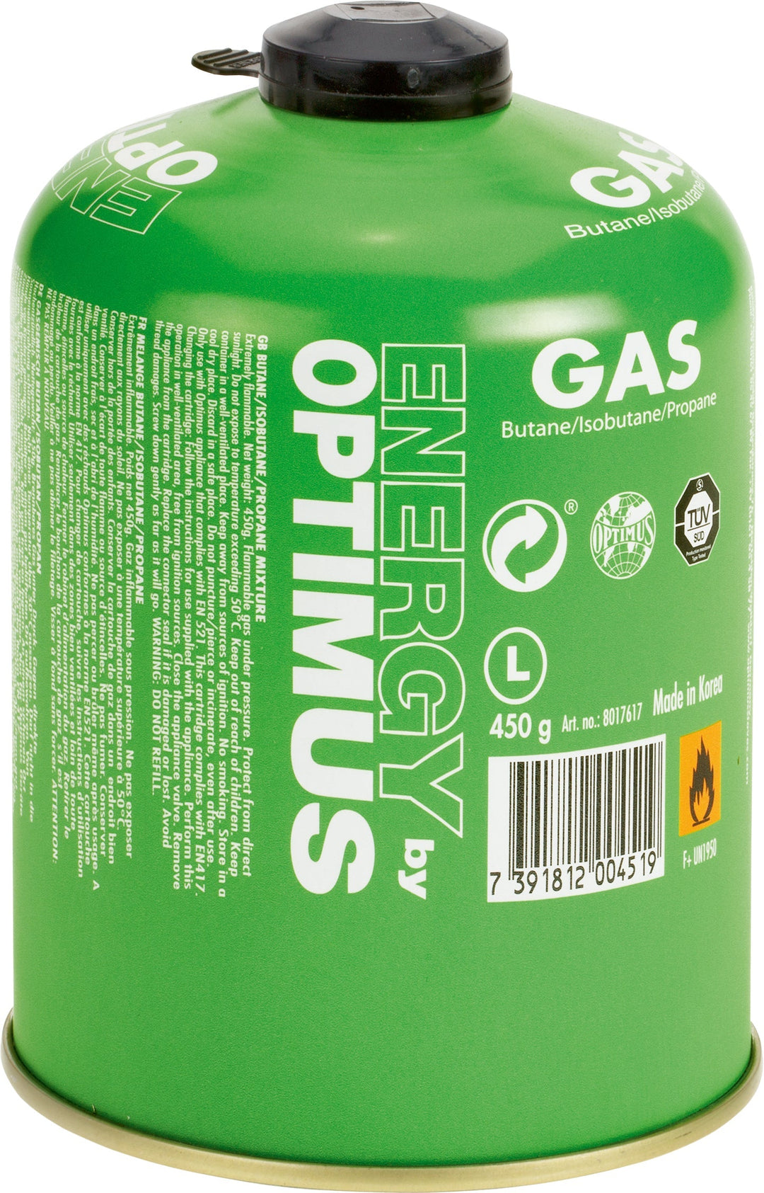Optimus Fuel Canisters