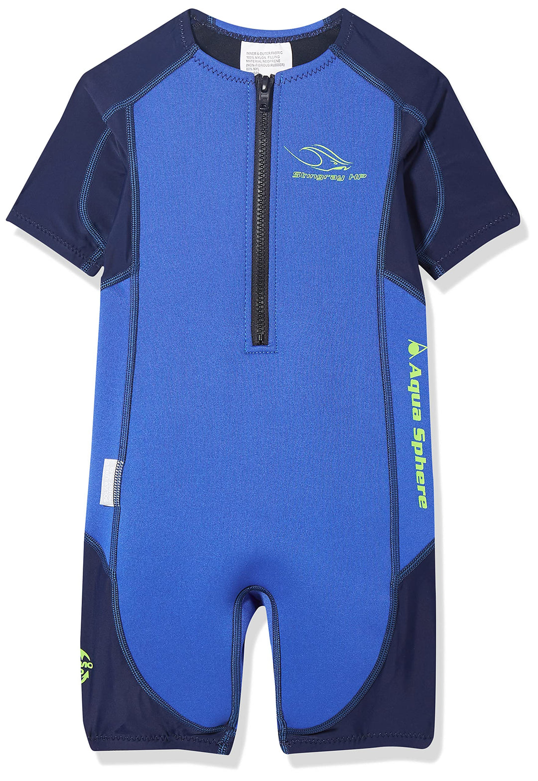 Size 4 SUIT,STINGRAY HP,SS,BGRN/NBLU