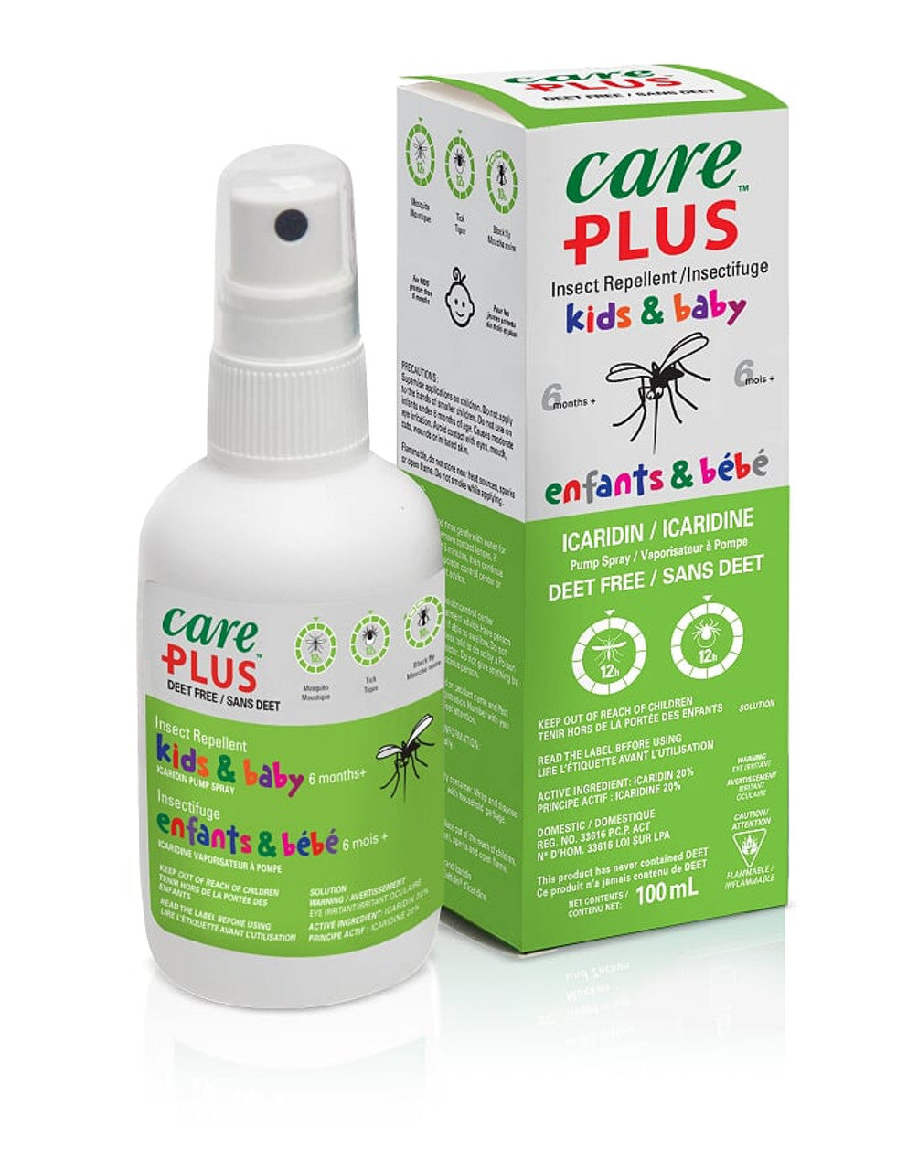 Kids Care Plus Icaridin 20% Pump Spray 100ML
