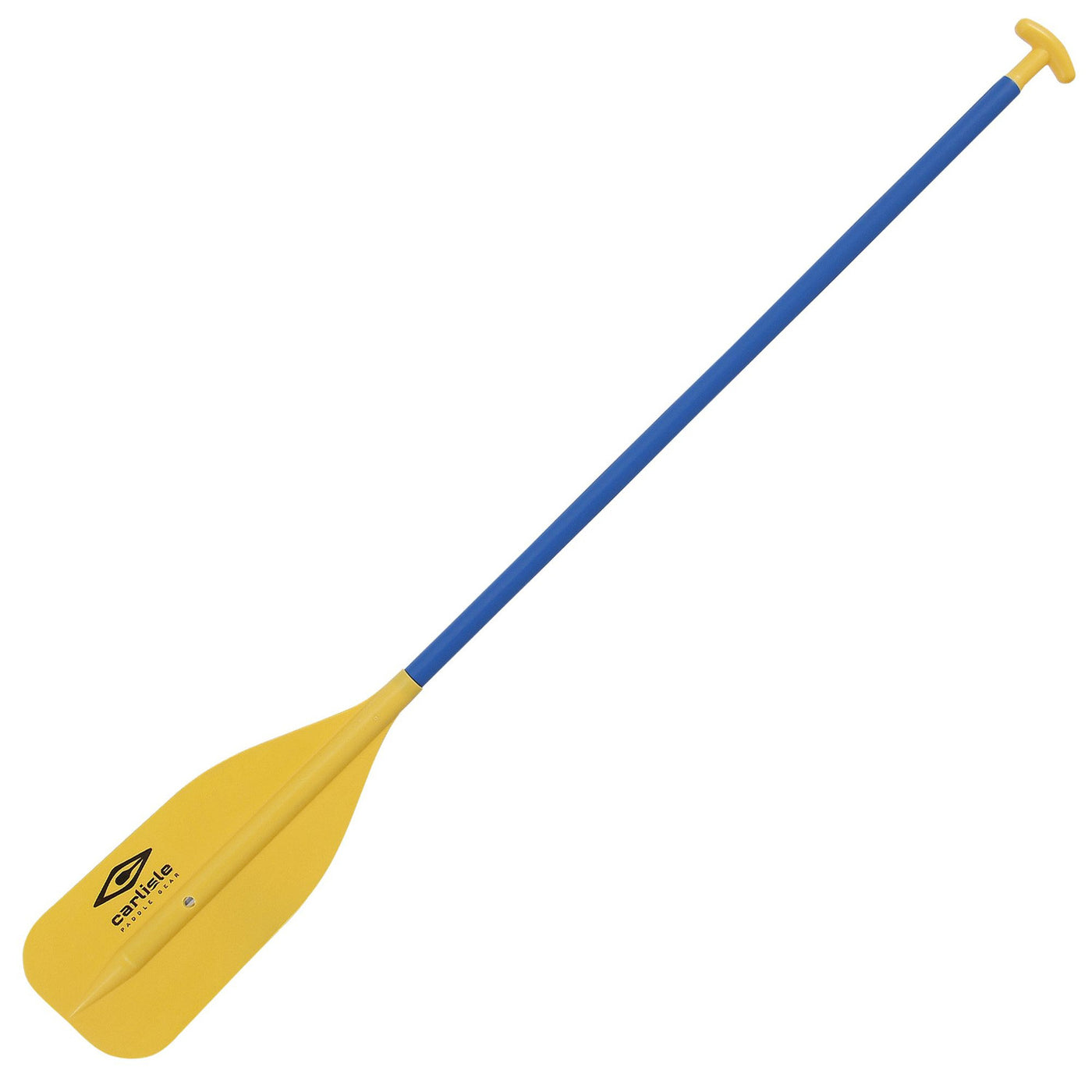 CP Standard TGrip Yellow/Blue Canoe Paddle