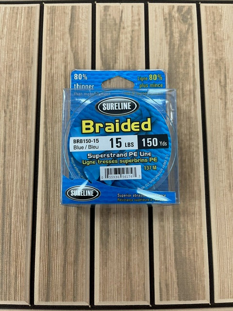Sureline Braided Line 15lbs /150YD