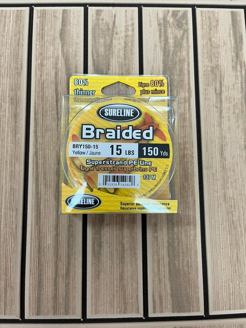 Sureline Braided Line 15lbs /150YD