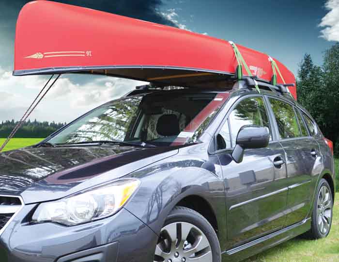 Big Foot Pro Canoe Carrier w/ Bow & Stern Lines