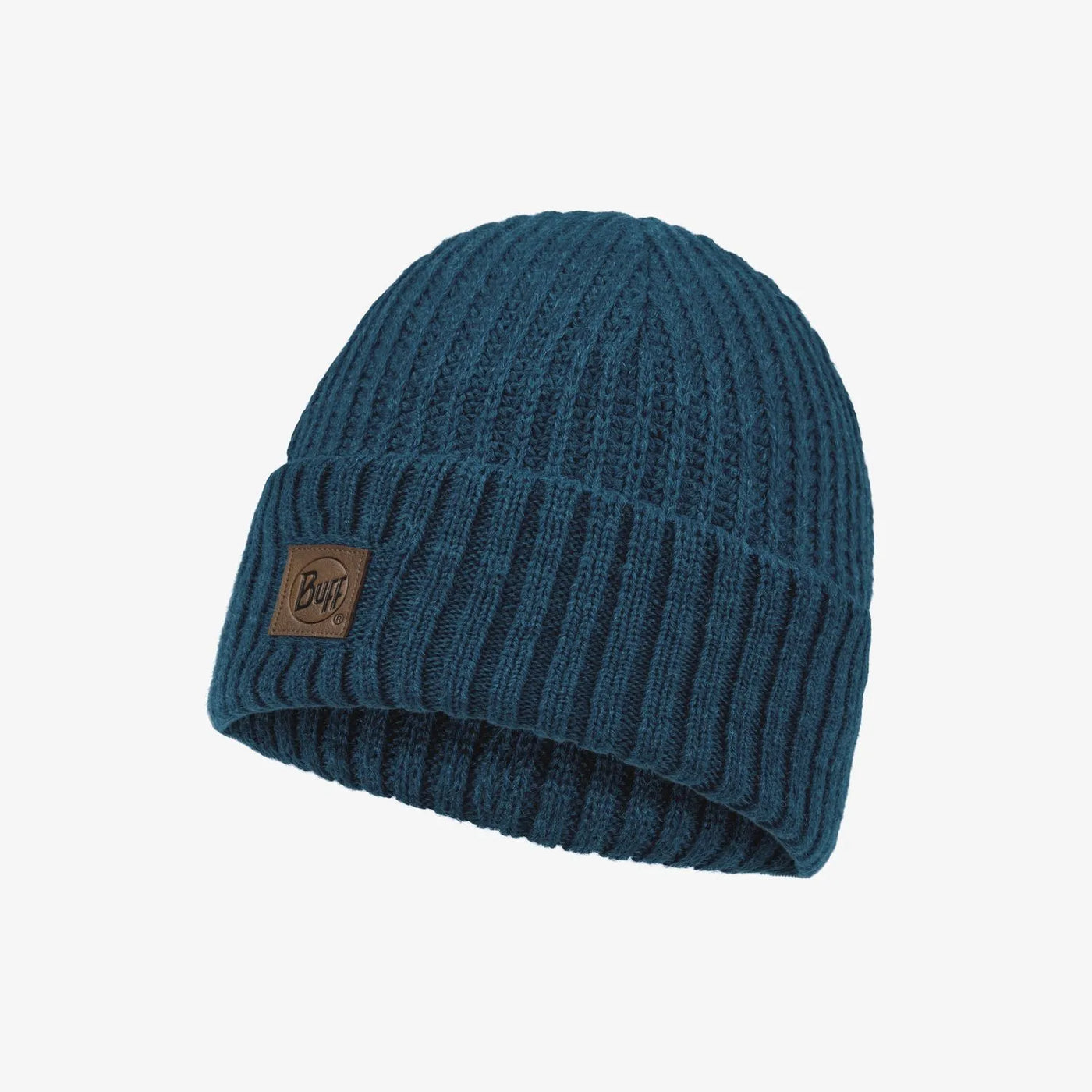 KNITTED HAT RUTGER STEELBLUE