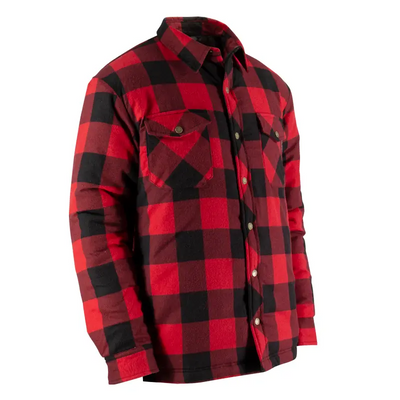 Jackfield QUILTED FLANNEL SHIRT WITH RUSTPROOF SNAPS