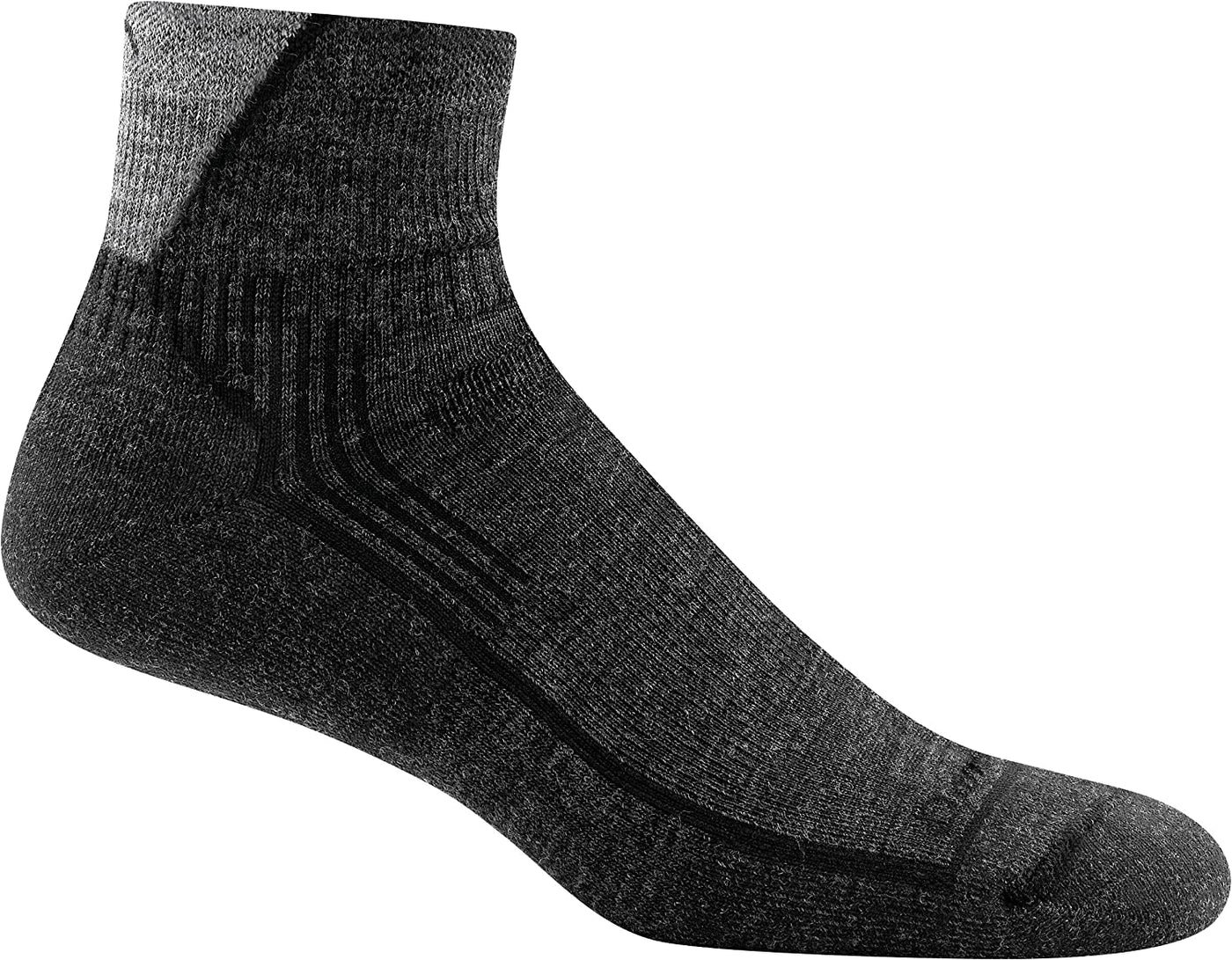 Darn Tough Hike/Trek 1/4 Sock 1905 BLK